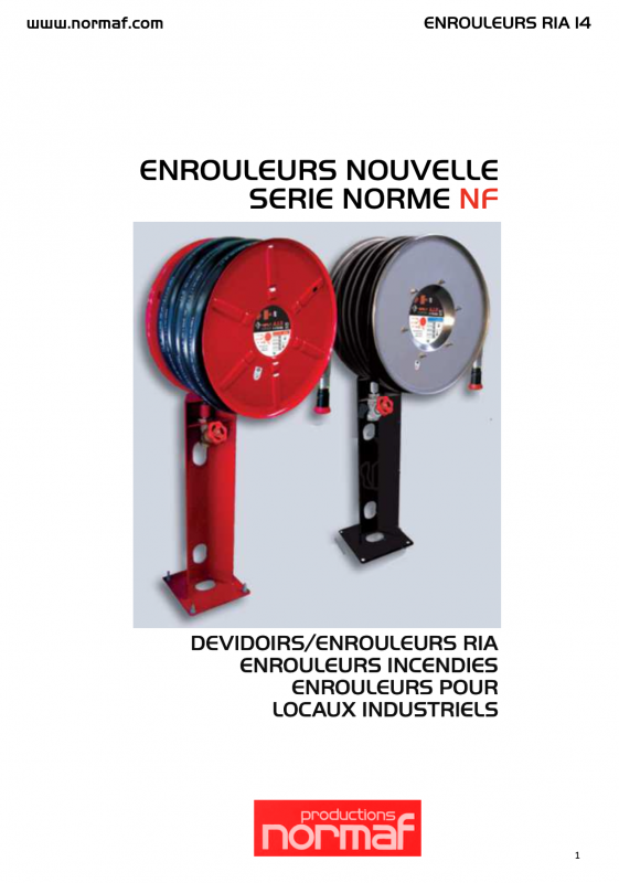 ENROULEURS RIA INCENDIES